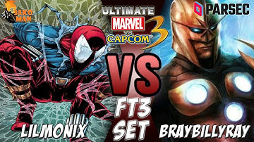UMVC3 Parsec FT3 Set - lilmonix VS BRayBillyRay