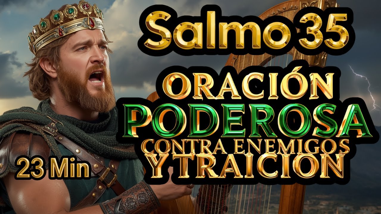 ROMPE Toda TRAICIÓN HOY | Oración del SALMO 35 Cantado | Dios PELEA Por Ti | Música Hebrea