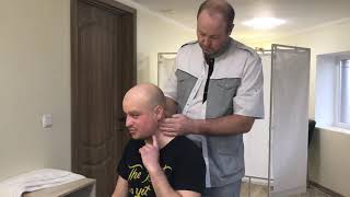 Правка шеи. Сложный приём!...