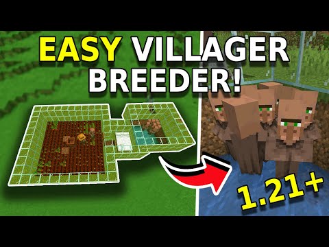 EASIEST Villager Breeder Tutorial! - Java & Bedrock 1.21/26.1+