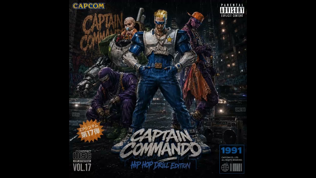 🌟 CAPTAIN COMMANDO Hip Hop Drill Remix 01 - YouTube