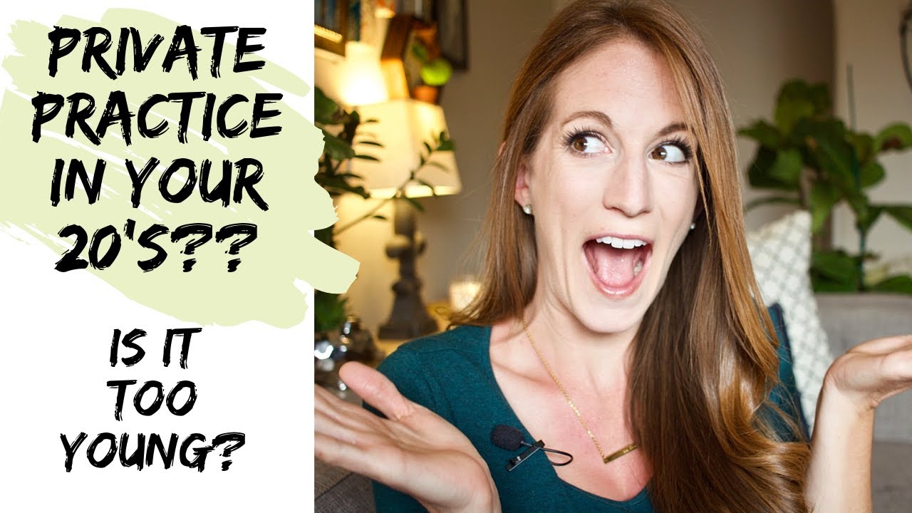 Can you Work in Private Practice as a (young) Early Career Therapist