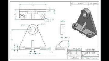 Learning Solid Edge - the basics - Lab 3