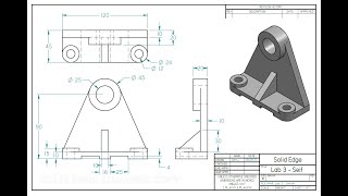 Learning Solid Edge  the basics  Lab 3