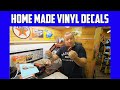 Making easy vinyl stickers at home with a laser printer