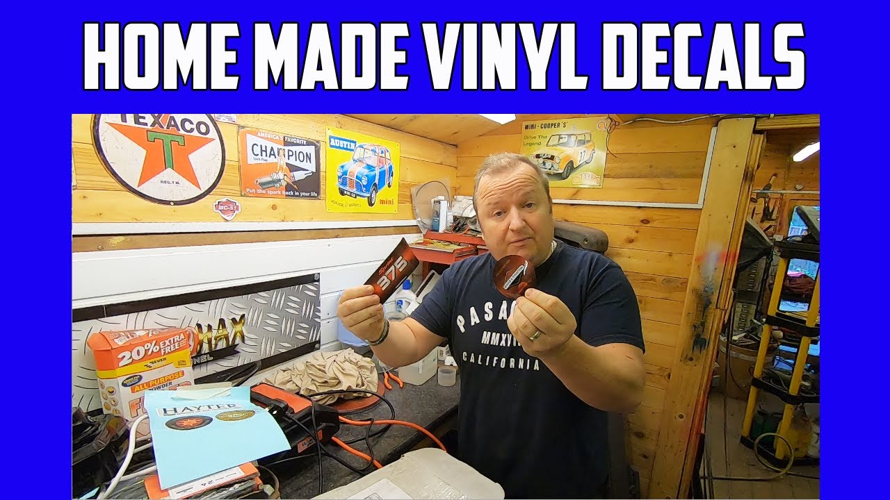 Making Easy Vinyl Stickers At Home With A Laser Printer Sticker Business -  Youtube