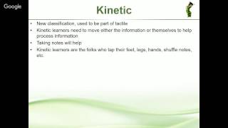 Stuff That Helps: Quick Fixes - Kinetic Learners