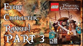 LEGO Pirates of the Caribbean - Every Character Ranked PART 3