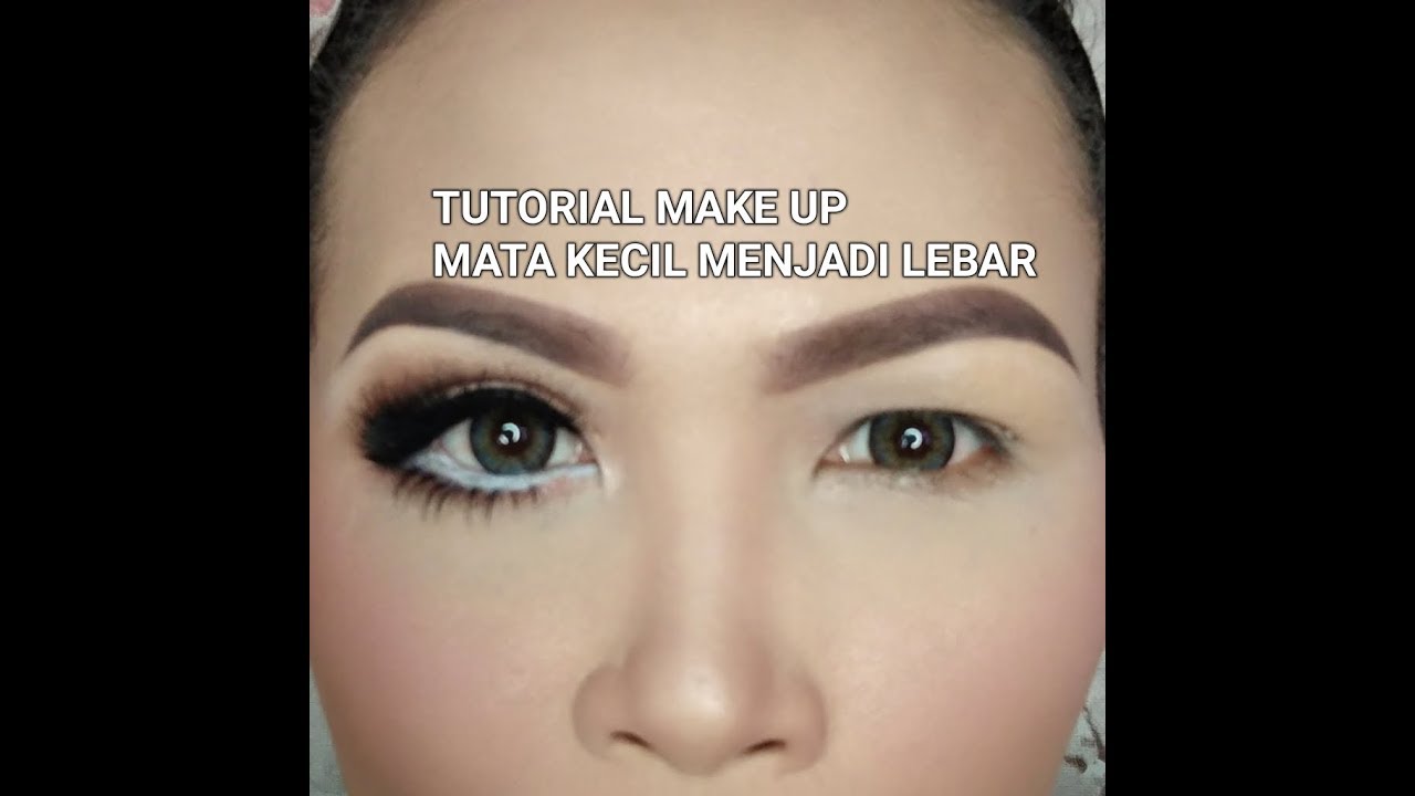 MATA KECIL MENJADI LEBARIKUTIN YUK TUTORIALNYA ALA YOHANES