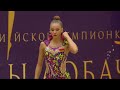 Anastasiia Salos (BLR), mazas. Marina Lobach Cup 2020