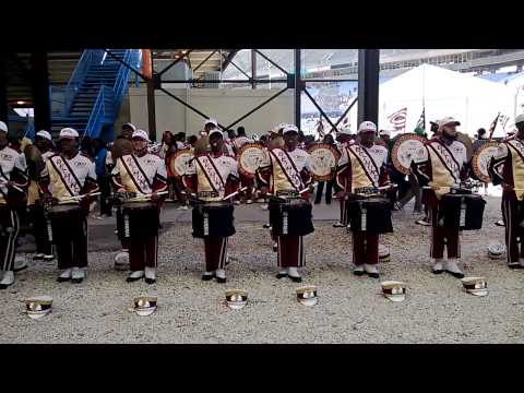 BCU drumline 2013 "Move Slow"