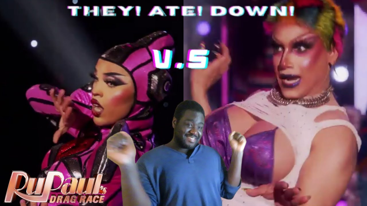 Реакция на липсинкс-шоу RuPaul's Drag Race, 18 сезон, 5 серия + ПОБЕДА | Джуси Лав Дион против Ми...