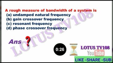 Control system MCQ quiz 1 importan models for gate // ESE // #controlsystems #mcq #gateexam