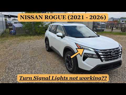 Nissan Rogue - TURN SIGNAL LIGHTS FUSE LOCATION (2021 - 2026)