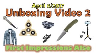 NexTool, NexTorch, Tekut Unboxing &  a GearBest Unboxing (various products) - April 6 2017