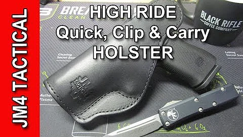 JM4 Tactical High-Ride Quick, Click & Carry Holster