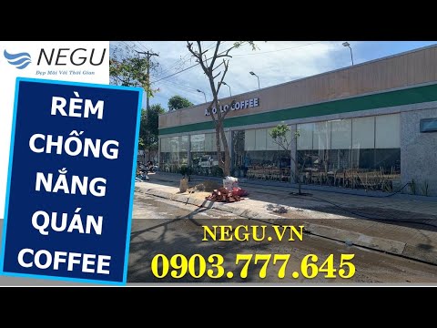 Video 【NEGU】Rèm Cuốn Chống Nắng Quán Coffee | ✅ Rèm Cuốn... - youtube