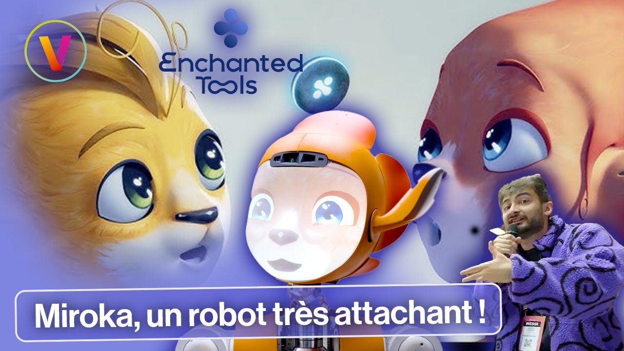 Il viendra vous aider dans les aéroports et les hôpitaux ! (Mirokaï)