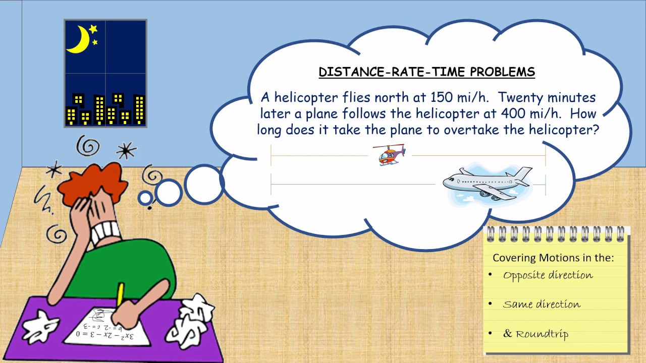 How To Solve Distance Rate Time Problems Round Trip YouTube How To Solve Distance Rate Time Problems Round Trip YouTube