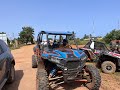 Petite sortie offroad en buggy polaris  assinie avec 225 motors