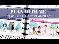 PLAN WITH ME | Classic Happy Planner | Squad Goals | March 16-22, 2020