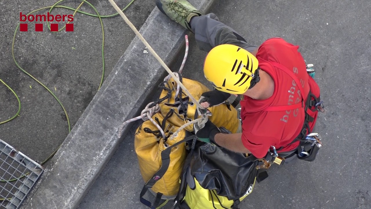 Exercici de rescat a la Indústria Kellogg a Valls