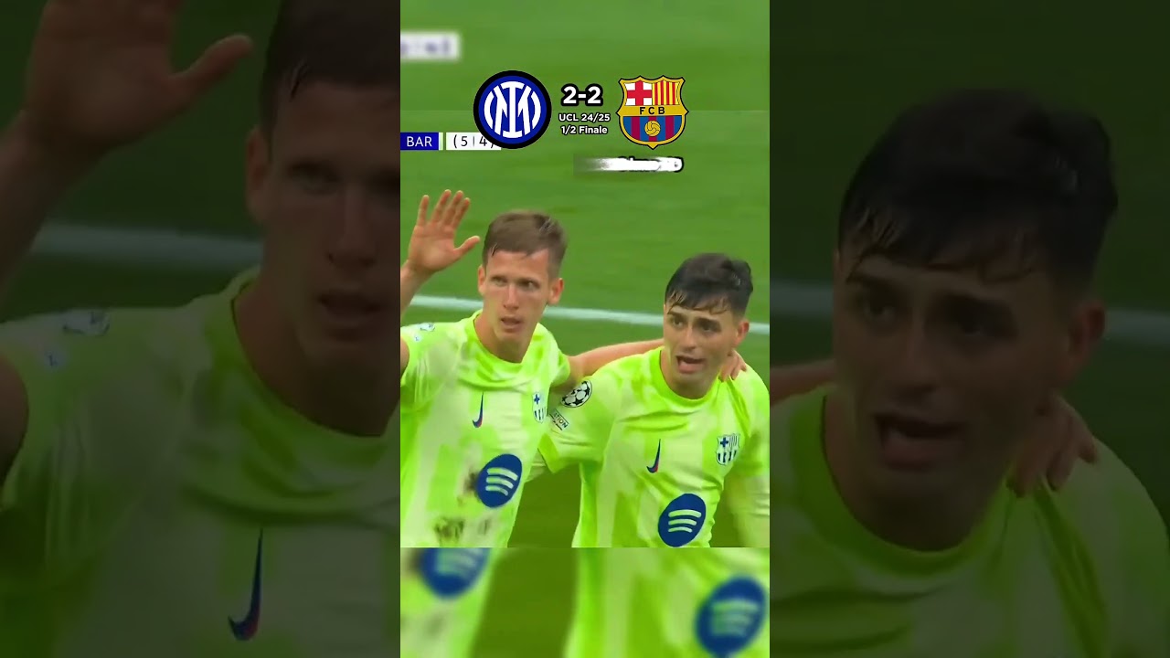 Inter Milan - FcBarcelone #championsleague #barcelona #milan