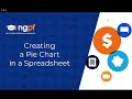 Creating a Pie Chart in a Spreadsheet