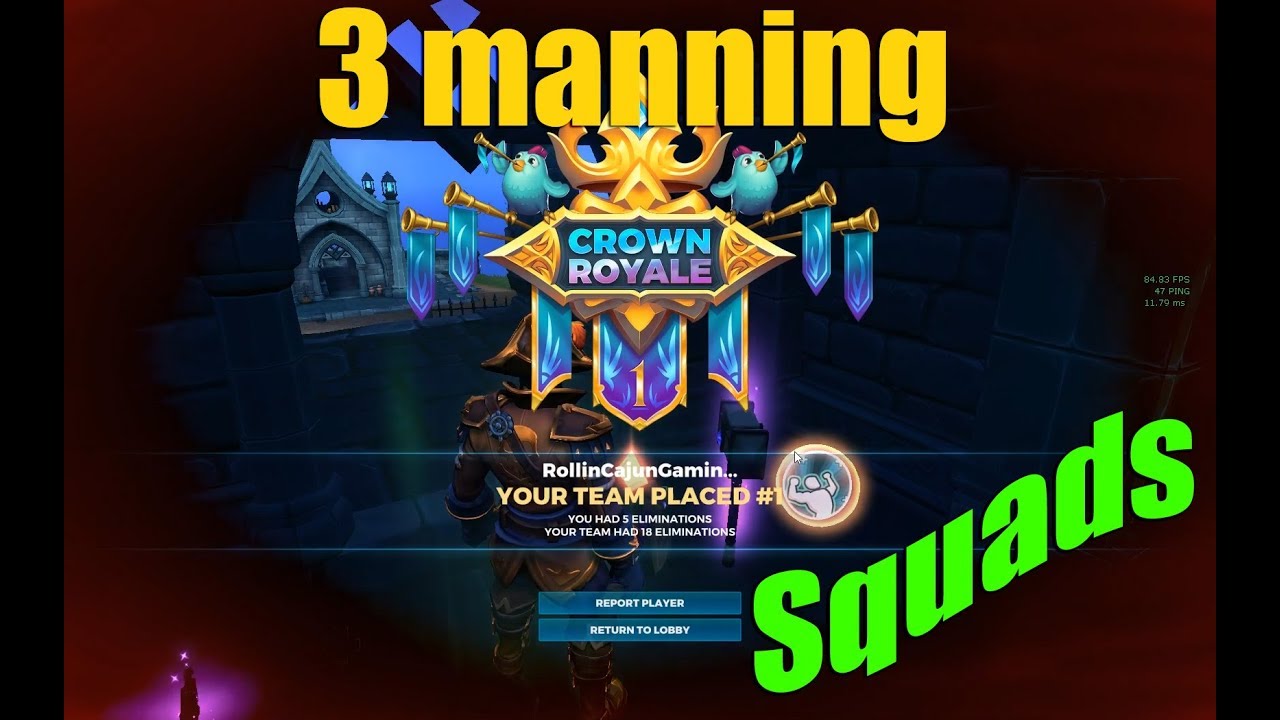 Realm Royale - 3 Manning Squads (Warrior Gameplay)