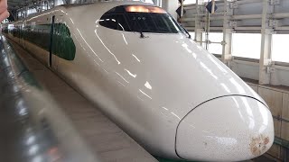 E2系1000番台 新幹線〈200系カラー〉　新青森駅発車！