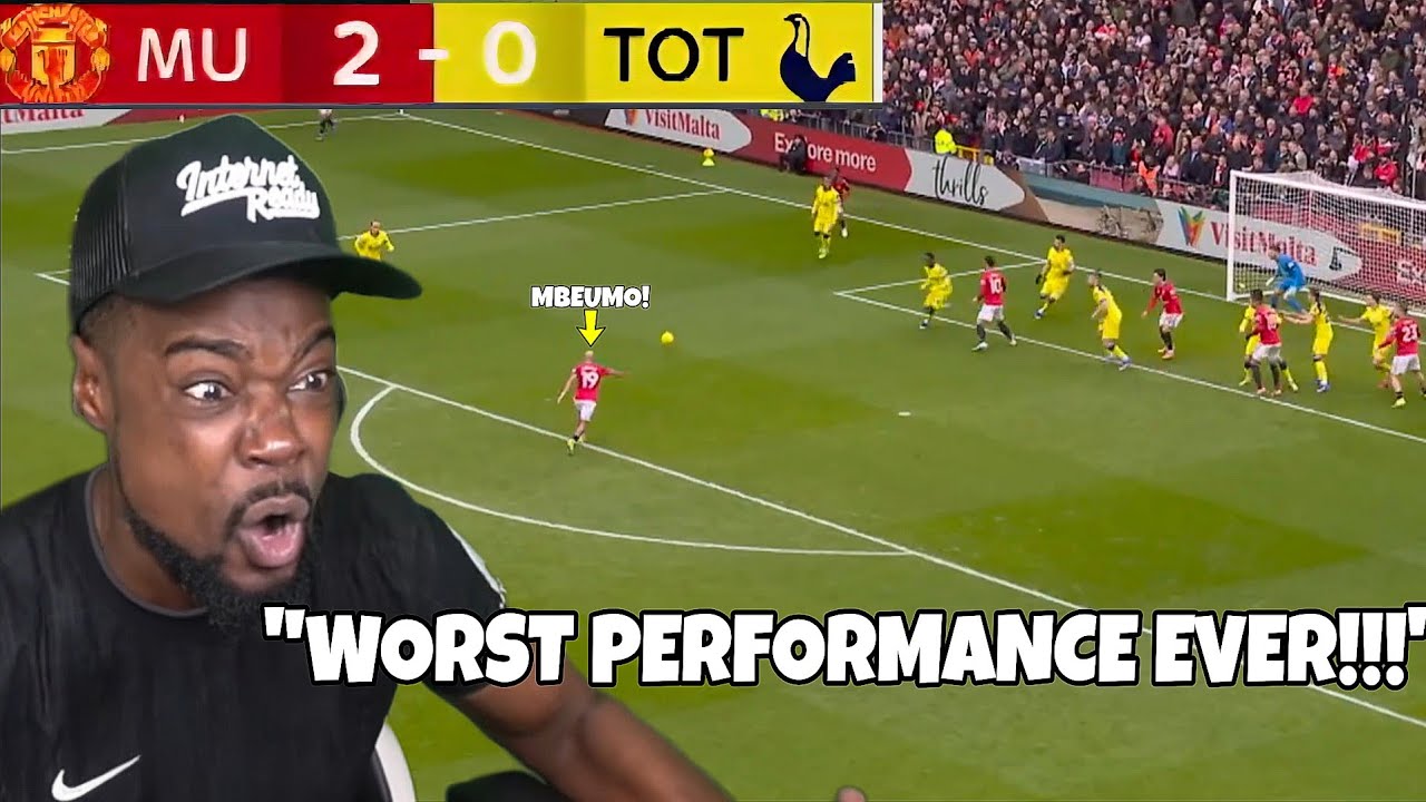 Expressions LOSES IT Watching Man United vs Tottenham 