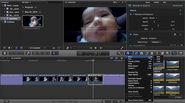 Final Cut Pro Retiming Options