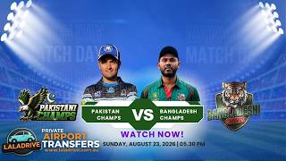 Pakistan Champs  VS Bangladesh Champs | T20 Match Live | Guts & Glory SCL 2026