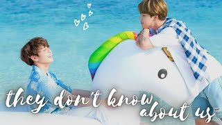 they don't know about us - jimin and jungkook (jikook - kookmin)