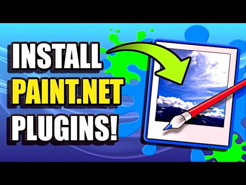 How to Install Paint Net Plugins Pack &amp; Effects FREE! | (Beginner&#039;s Tutorial)