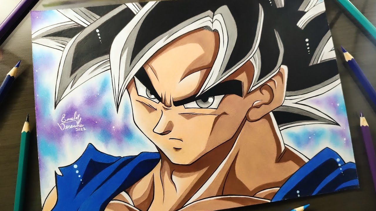 Dragon Ball Super: Ilustrador desenha Goku Ultra Instinto - Combo Infinito