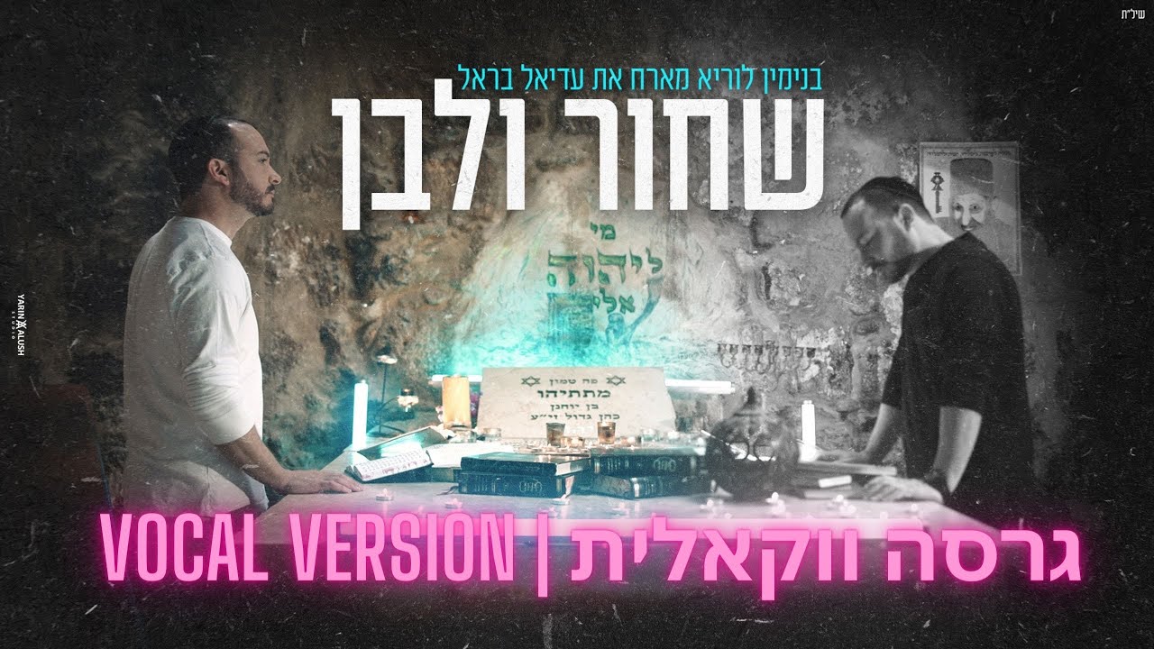 בנימין לוריא - שחור ולבן | גרסה ווקאלית | Vocal acapella version