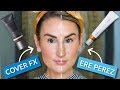 COVER FX vs ERE PEREZ FOUNDATION | Does Dimethicone Matter? | Clean Beauty Side By Side Wear Test