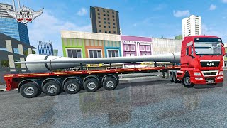 MAN TGX + Heavy Load Truck Mod by MAH Channel | Bus Simulator Indonesia
