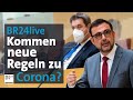 BR24live: Ministerpräsident Söder zur Corona-Lage in Bayern | BR24