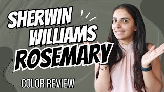 Sherwin  Williams Rosemary SW 6187 Color Review