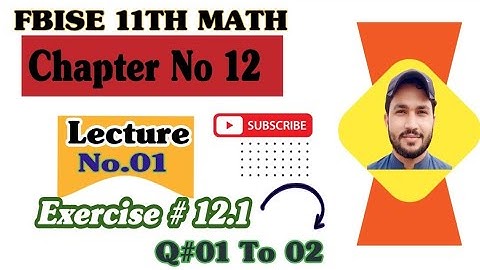 11th Class Math Ch 12 Application Of Trigonometry Exercise 12.1 Questions 1 and 2 || 1st year ch 12