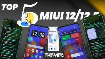Top 5 Miui 12 VIP Themes | MIUI Theme Customization | Hacking Boot animation MIUI 12.5 ⚡⚡