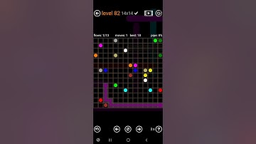 How To Solve Flow Free Premium 14x14 Mania Level 82 Hard Board Walk Through Solution Walkthrough