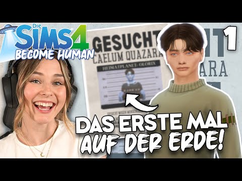 Als Alien auf der Erde gelandet.. - Die Sims 4 Become Human Part 1 | simfinity