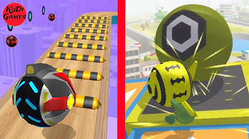 GOING BALLS vs ACTION BALLS - All Levels Gameplay iOS, Android #312