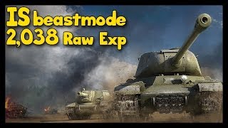 Video Thumbnail for ► World of Tanks IS Epic Gameplay | [2,038 Raw Exp] Beast...