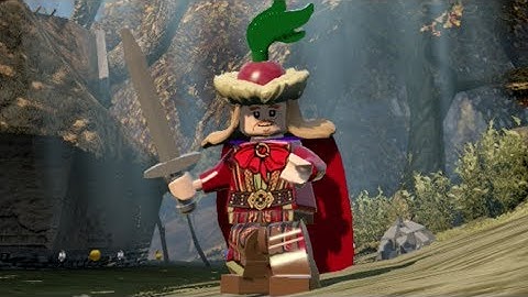 LEGO The Hobbit How to Unlock Master of Lake-town & Free Play Gameplay