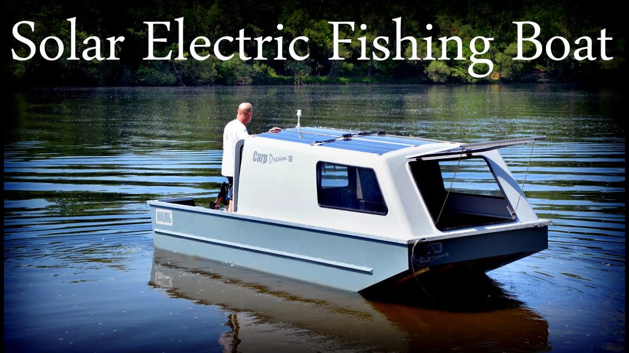 Solar Powered Electric Fishing Boat: NAUTIG CarpDream 18 