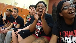 Fowler High School in Syracuse holds final Senior vs. Faculty basketball game